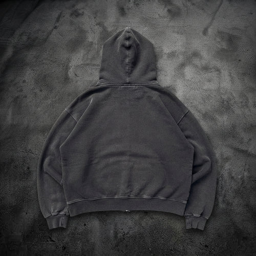 CASTLE GRAPHIC ZIP-UP HOODIE