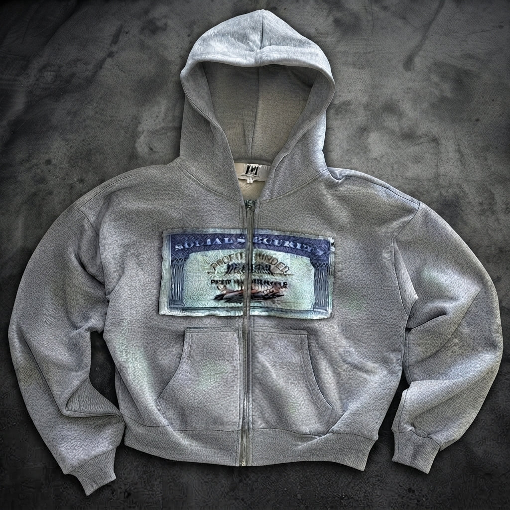 PROFIT MINDED ZIP-UP HOODIE